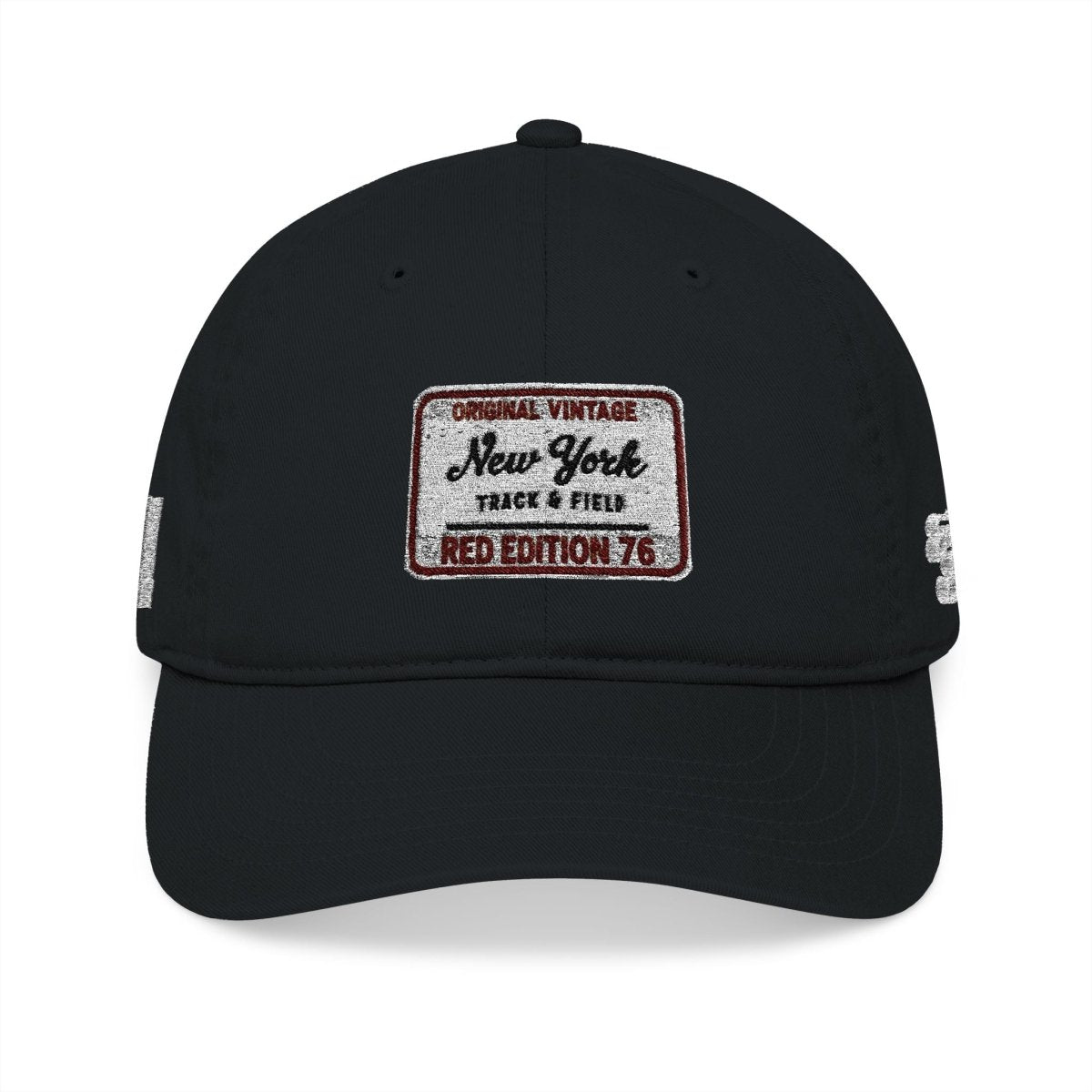 Embroidered 'New York' Patch Dad Baseball Cap - Chinchilla Choons
